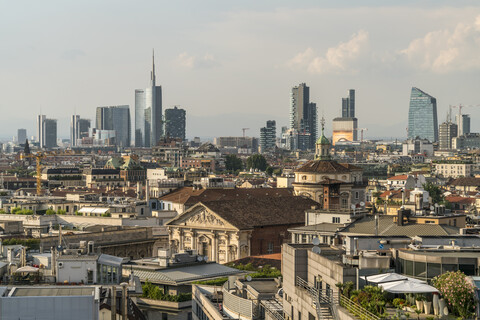 Italien, Mailand, Stadtbild, lizenzfreies Stockfoto