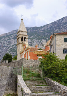 Montenegro, Bucht von Kotor, Dobrota, Kirche Sveti Mateja - SIEF08406