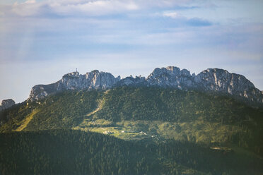 Deutschland, Bayern, Chiemgauer Alpen, Luftbild der Kampenwand - MMAF00808