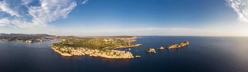 Spanien, Mallorca, Region Calvia, Luftaufnahme der Islas Malgrats und Santa Ponca - AMF06756