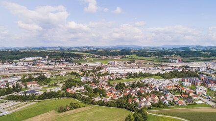 Österreich, Niederösterreich, Luftbild von Amstetten - AIF00584