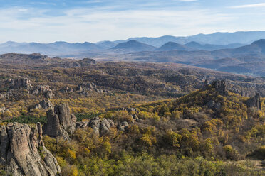 Felsenfestung Kaleto, Blick auf die Felsformationen, Belogradchik, Bulgarien - RUNF01085