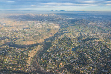 USA, California, Del Mar, Aerial view - RUNF01102