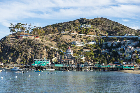 USA, California, Channel islands, Santa Catalina Island, Avalon stock photo