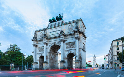 Siegestor Victory Gate, Munich, Germany - CUF48563