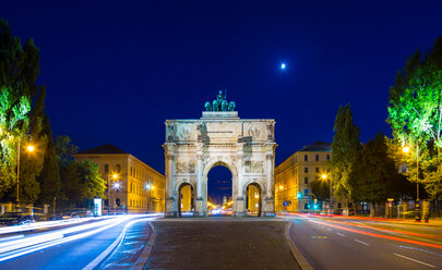 Siegestor Victory Gate, Munich, Germany - CUF48617