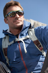 Porträt eines Bergsteigers - CUF48909