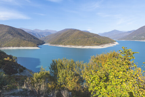 Georgien, Georgische Militärstraße, Stausee Zhinvali - KEBF01104