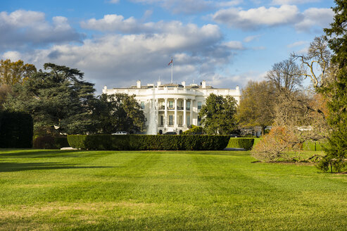 USA, Washington DC, Blick auf das Weiße Haus - RUNF01137