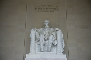 USA, Washington DC, Lincoln-Denkmal - RUNF01142