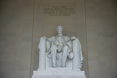 USA, Washington DC, Lincoln Memorial - RUNF01142