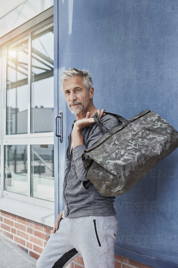 Mature Brutal Hipster With Shopping Bag In Shirt, Flash Sale Stock Photo,  Picture and Royalty Free Image. Image 173729139.