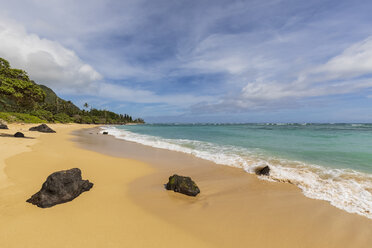 USA, Hawaii, Oahu, Ka'O'lo Point, Strand - FOF10354