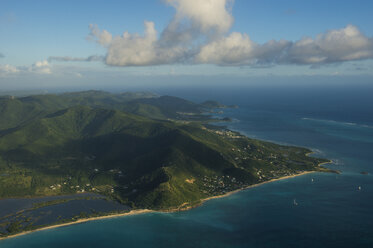 Caribbean, Aerial view of Antigua - RUNF01159