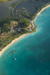 Caribbean, Aerial view of Antigua - RUNF01160