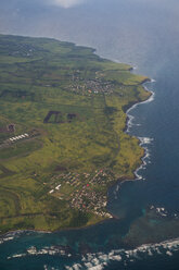 Karibik, Kleine Antillen, St. Kitts und Nevis, Luftaufnahme von St. Kitts - RUNF01165