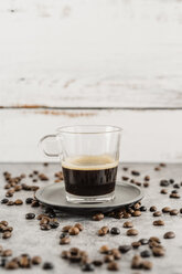 Ein Glas schwarzer Kaffee - AFVF02367