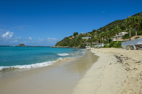 Karibik, Antillen, Sint Maarten, Friar's Bay, Übersee-Frankreich, lizenzfreies Stockfoto