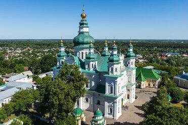 Blick auf das Dreifaltigkeitskloster, Tschernihiw, Ukraine - RUNF01277