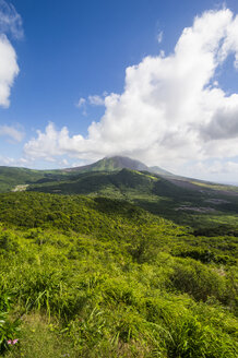 Britisches Überseeterritorium, Montserrat, Vulkan Soufriere Hills - RUNF01283
