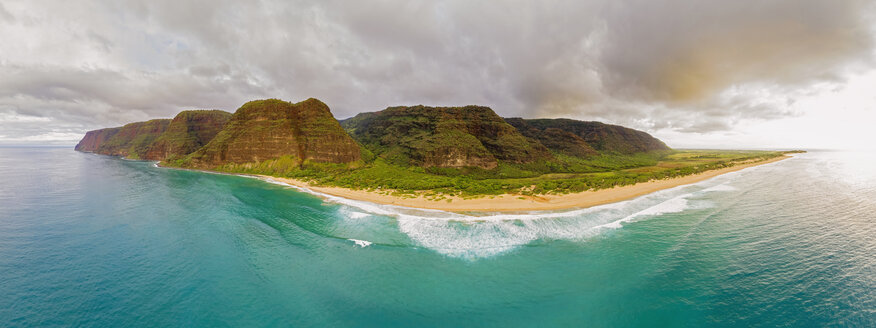 USA, Hawaii, Kauai, Polihale State Park, Polihale Beach, Luftaufnahme - FOF10454