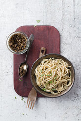 Spaghetti with homemade sesame pesto - MYF02082