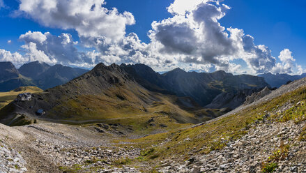 Italy, Veneto, Dolomites, San Pellegrino Pass, Paradiso mountain hut - LOMF00805