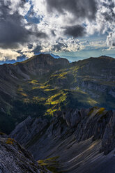 Italy, Veneto, Dolomites, San Pellegrino Pass - LOMF00809