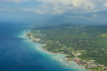 Jamaika, Luftaufnahme von Montego Bay - RUNF01306