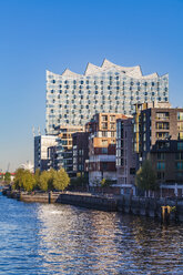 Deutschland, Hamburg, Elbphilharmonie und Grasbrookhafen - WDF05097