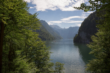 Deutschland, Bayern, Koenigssee, Malerwinkel - DLF00025