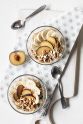 Cereals with banana and plum - EVGF03424