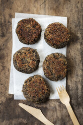 Patties of lentils and mushrooms - EVGF03440