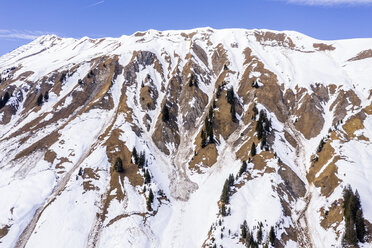 Österreich, Vorarlberg, Allgäuer Alpen, Winter am Hochtannbergpass - STSF01860