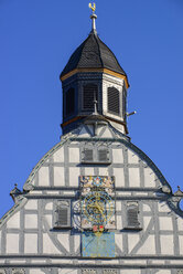 Deutschland, Hessen, Butzbach, Altstadt, Rathaus am Marktplatz - LBF02387
