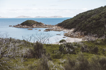 Scenic view of sea against sky at Wilsons Promontory National Park - CAVF60684