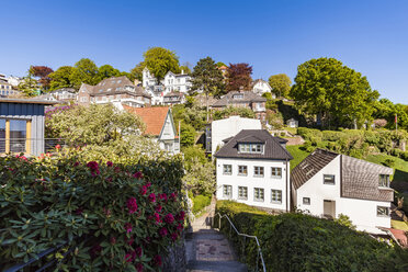 Deutschland, Hamburg, Blankenese, Wohnhäuser - WDF05171