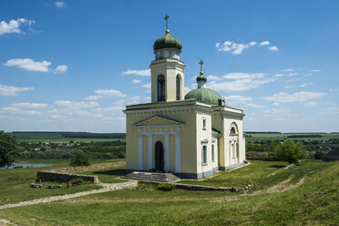 Orthodoxe Kirche in der Festung Chotyn am Ufer des Dnjestr, Ukraine - RUNF01415