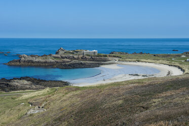 United Kingdom, Channel Islands, Alderney, Chateau l'Etoc and Saye beach - RUNF01455