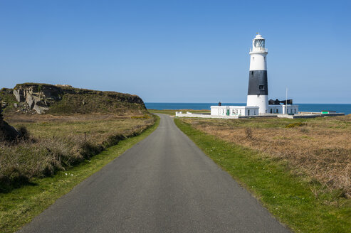 Vereinigtes Königreich, Kanalinseln, Alderney, Mannez Lighthouse - RUNF01461