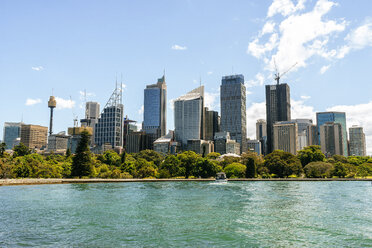 Australien, New South Wales, Sydney, Skyline des Finanzviertels von Sydney - KIJF02346