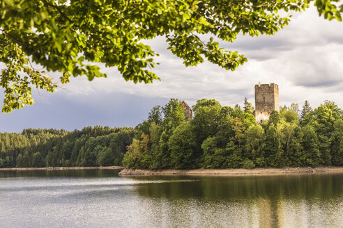 Österreich, Niederösterreich, Waldviertel, Stausee Ottenstein, Schloss Lichtenfels - AIF00597