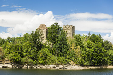 Österreich, Niederösterreich, Waldviertel, Stausee Ottenstein, Schloss Lichtenfels - AIF00598