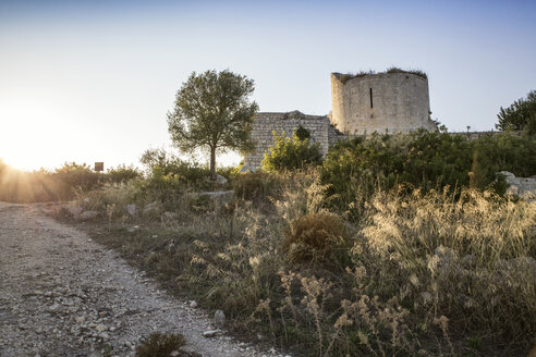 Sizilien, Provinz Syrakus, Noto Antica, Castello, Normannische Festung - MAMF00458