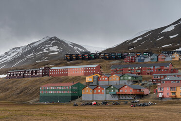 Longyearbyen, Spitzbergen, Svalbard, Norwegen - ISF20985