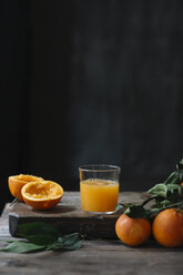 Glass of freshly squeezed orange juice - ALBF00781