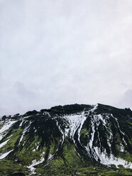 Iceland, Highlands, First Snow on Mountain in Iceland’s Highlands - JUBF00329