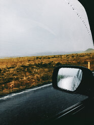 Iceland, Ring Road No. 1, Driving Through Heavy Rain - JUBF00333