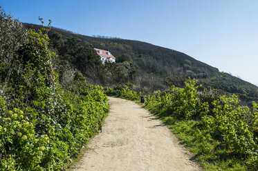 United Kingdom, Channel islands, Herm, foot path - RUNF01473