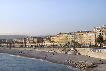 Frankreich, Nizza, Promenade des Anglais, Strand - HL01148